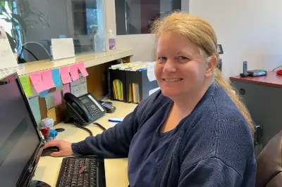 trudy-dental-assistant dental assistant working in office